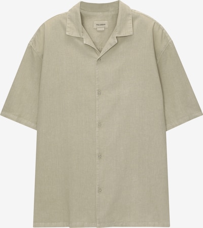 Pull&Bear Overhemd in de kleur Pastelgroen, Productweergave