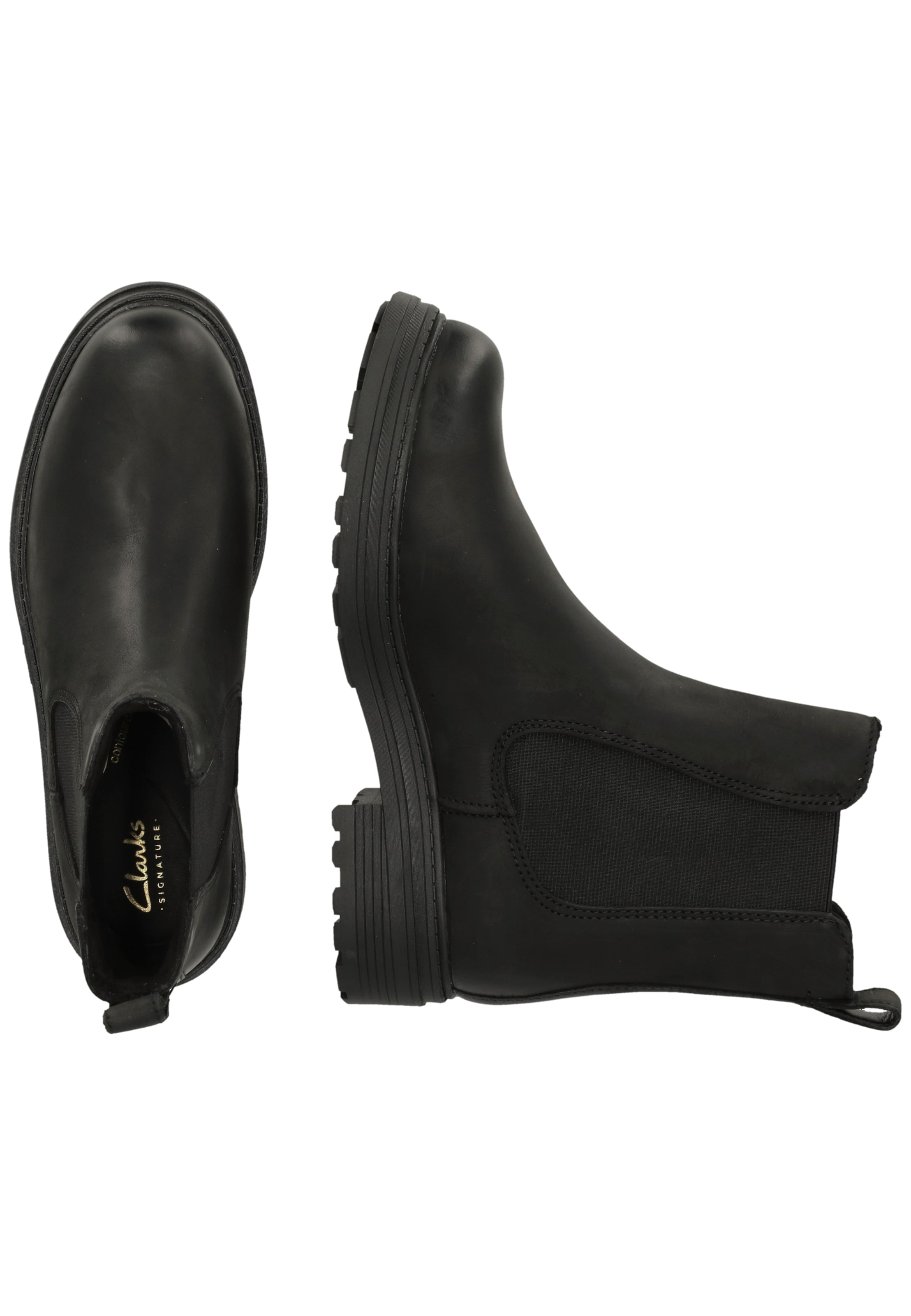 CLARKS Ankle Boots 'Orinoco3 Top' in Schwarz