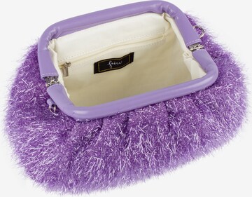 faina Clutch in Purple