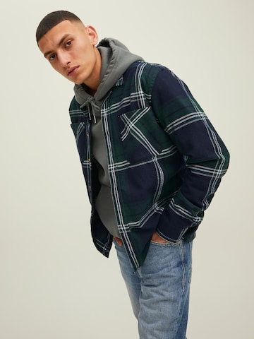 Regular fit Cămașă 'Derek' de la JACK & JONES pe albastru