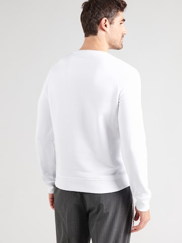Sweat-shirt Karl Lagerfeld en blanc : derrière