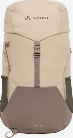 VAUDE Sportrugzak 'Jura 24' in Beige: voorkant