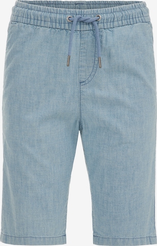 WE Fashion Regular Broek in Blauw: voorkant