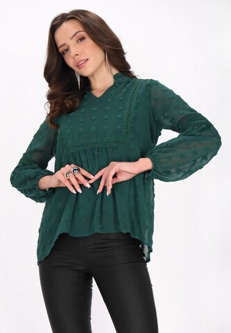 faina Blouse in Groen