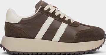 Sneaker bassa '7706' di ES8 in marrone: frontale