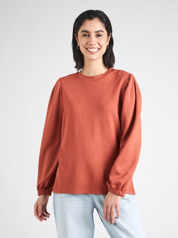 Moves Sweatshirt in Rood: voorkant