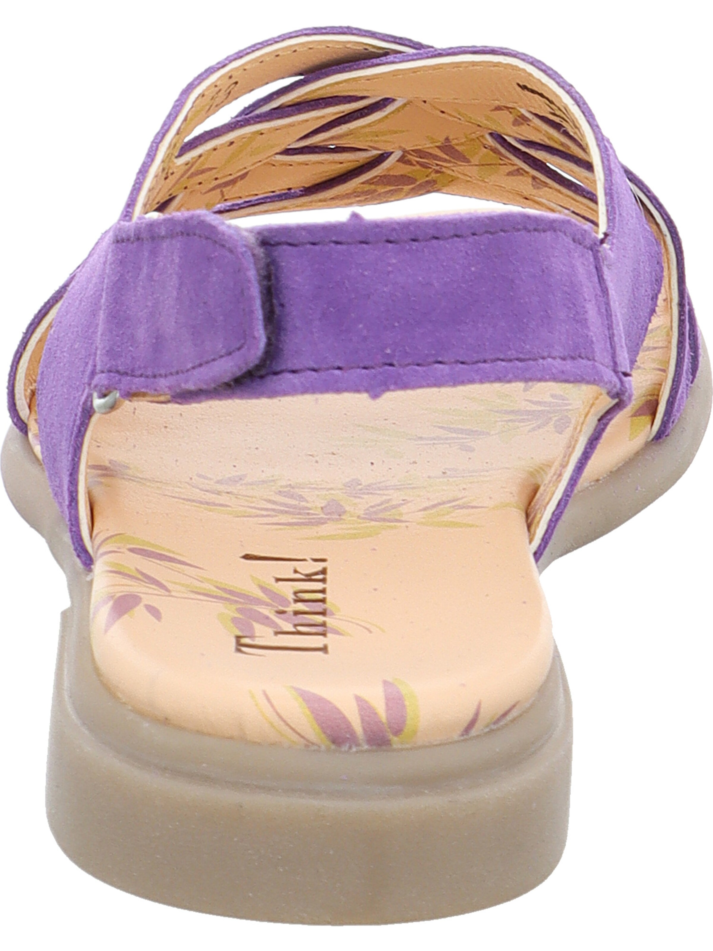 THINK! Strap Sandals 'Kamaa' in Purple