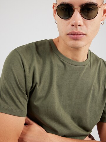 SELECTED HOMME Футболка 'DAN' в Зеленый