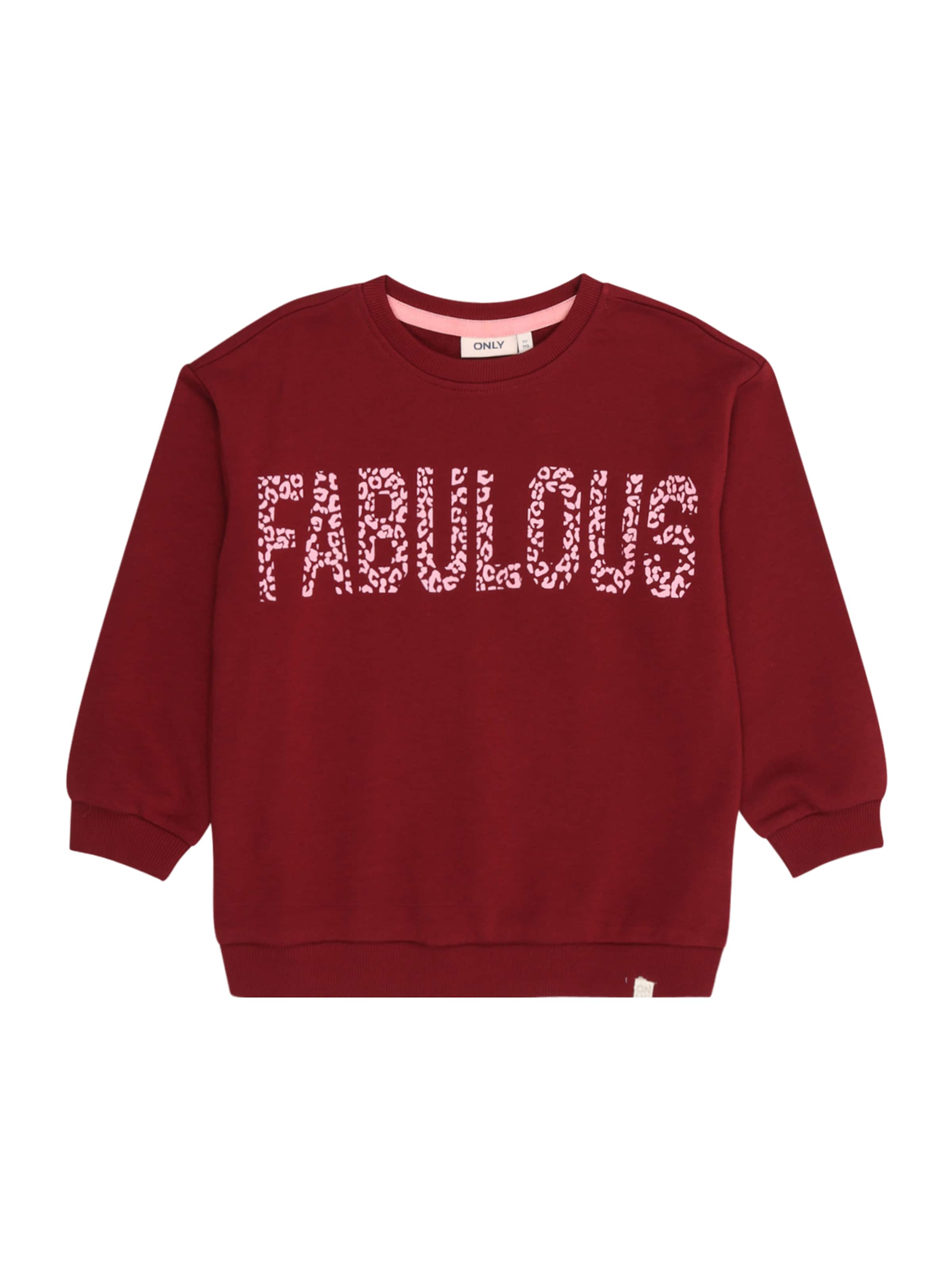 Only Mini Mikina 'KMGGEORGIA' – červená: přední strana