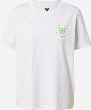 WOOD WOOD - Camiseta 'Mia' en blanco: frente