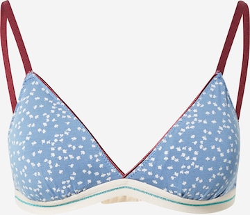 BeckSöndergaard Triangle Bra 'Abey' in Blue: front