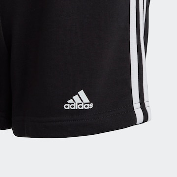 ADIDAS SPORTSWEAR Regular Workout Pants 'Essentials' in Black