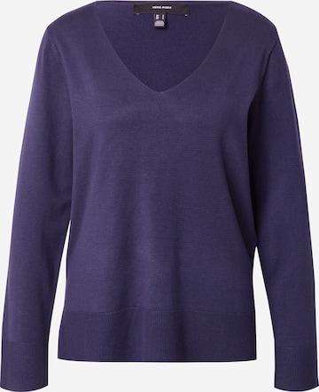 VERO MODA Свитер 'VMSILJE' в Синий: спереди