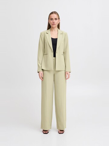ICHI Slimfit Jackenblazer ' IHLexi ' in Grün