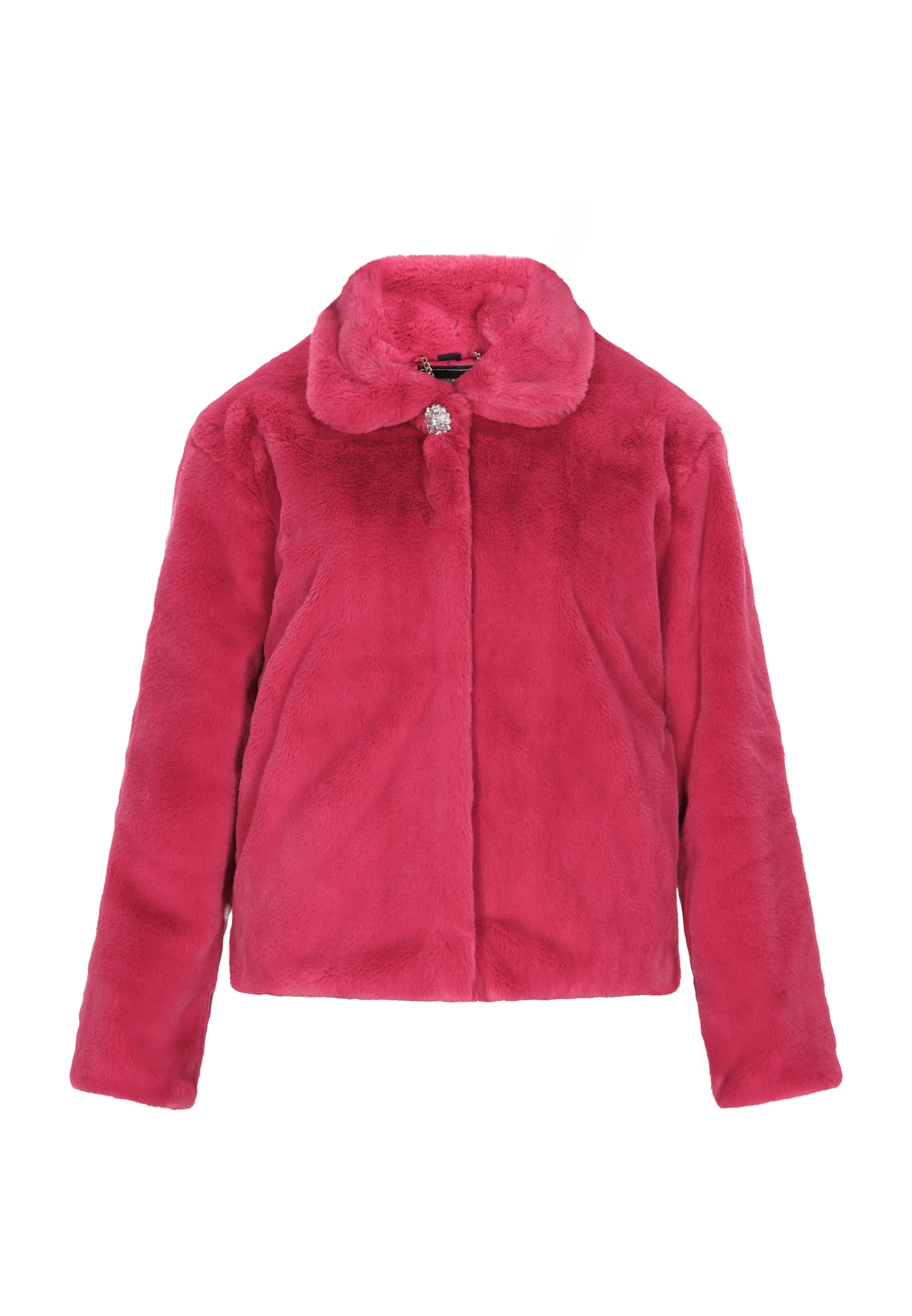 faina Prechodná bunda - Ružová: predná strana