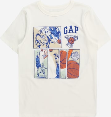 GAP Shirt in Wit: voorkant