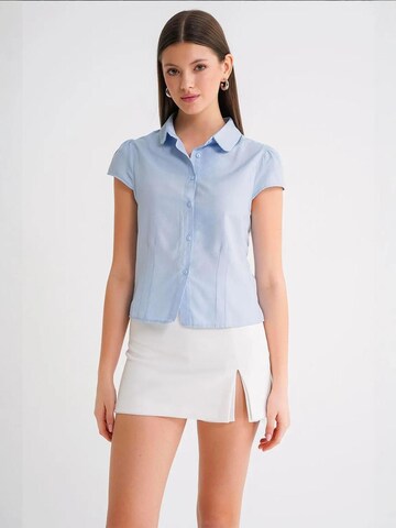MixRay Bluza 'Hemden' | modra barva