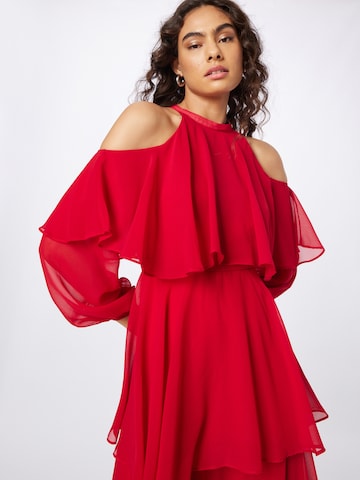 True Decadence Cocktail Dress in Red