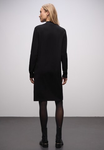 STREET ONE Knitted dress in Black