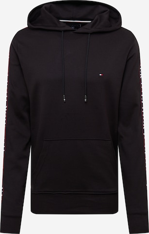 TOMMY HILFIGER Sweatshirt in Black: front