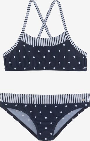 s.Oliver Bustier Bikini in Blau: predná strana