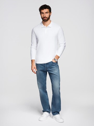 Ombre Shirt in White