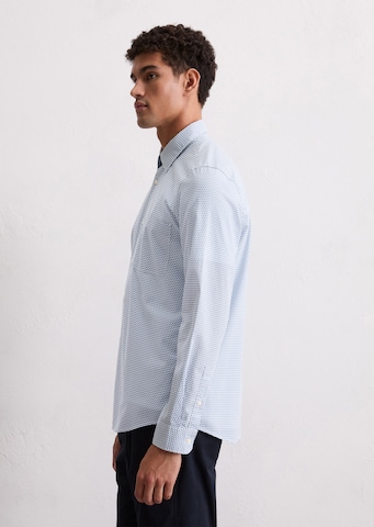 Coupe regular Chemise Marc O'Polo en bleu