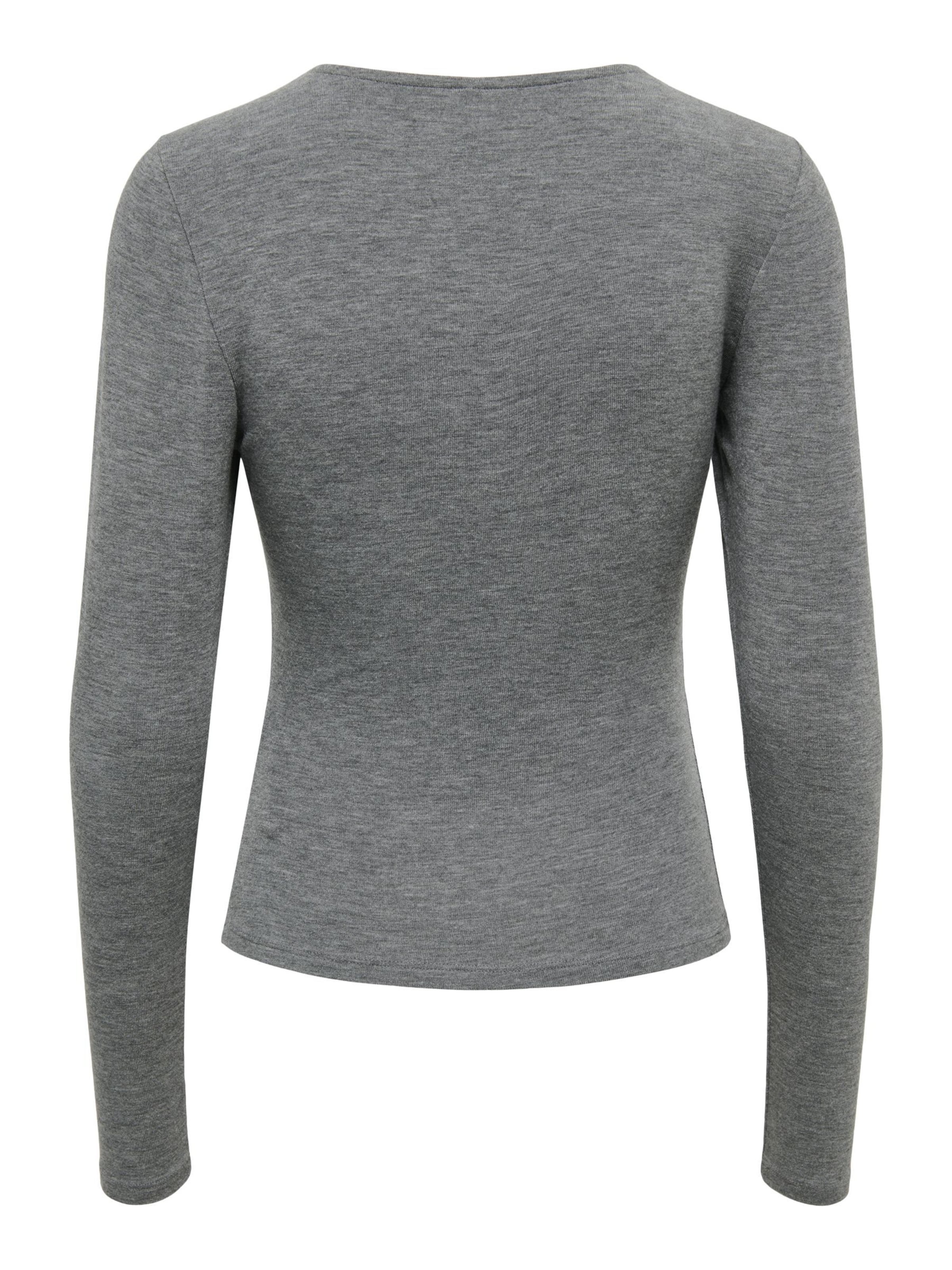 ONLY Shirt 'ONLGlamour' in Grau
