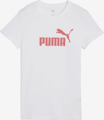 T-shirt fonctionnel 'ESS No. 1' PUMA en blanc : devant