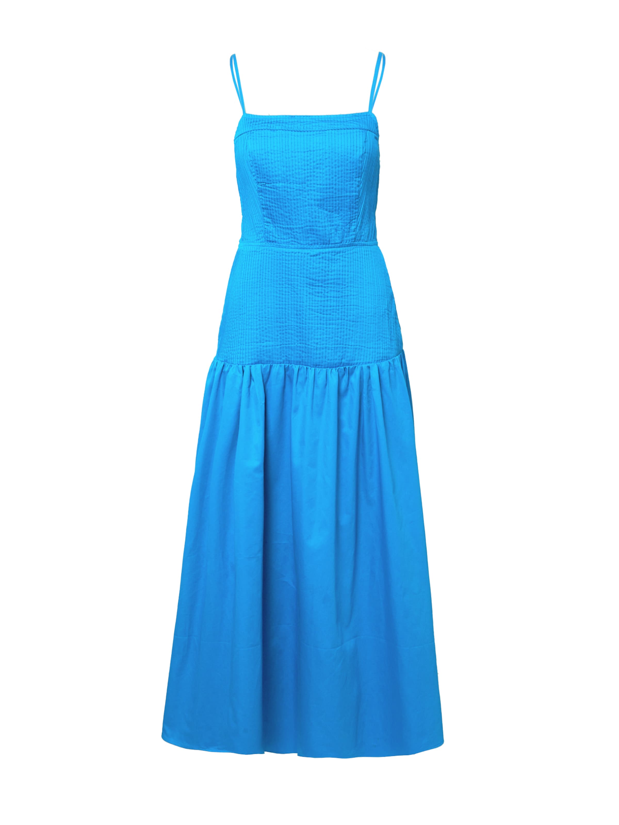 Robe Warehouse en bleu : devant