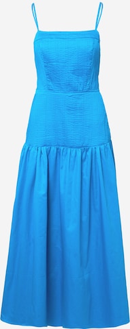 Robe Warehouse en bleu : devant