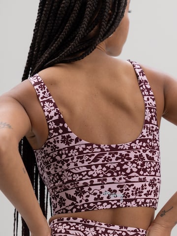 Hey Honey Sport bh 'Bustier' in Roze