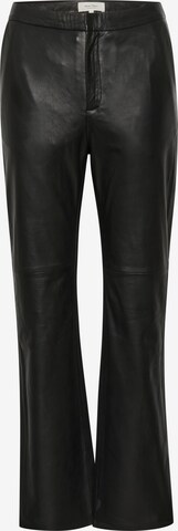 Part Two Boot cut Pants in Black: front