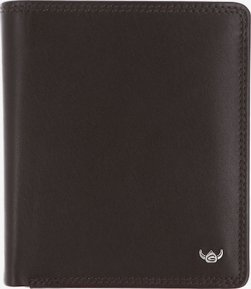 Porte-monnaies 'Polo' GOLDEN HEAD en marron : devant