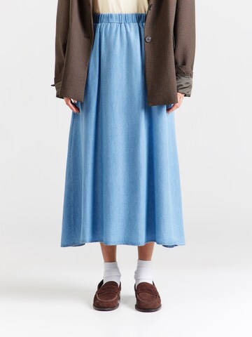 ABOUT YOU Rok 'Asya' in Blauw: voorkant