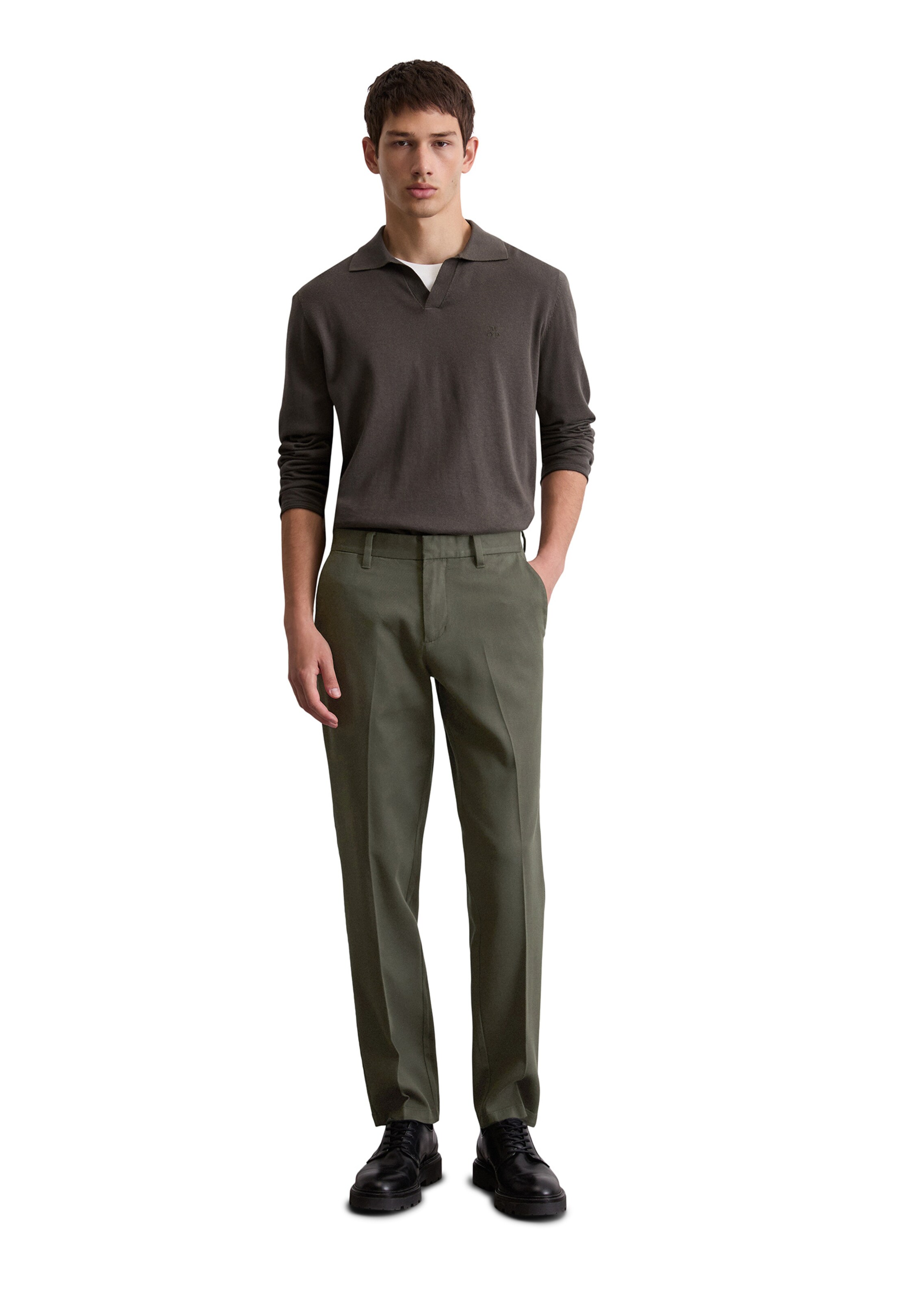 Marc O'Polo Slim fit Chino Pants in Green