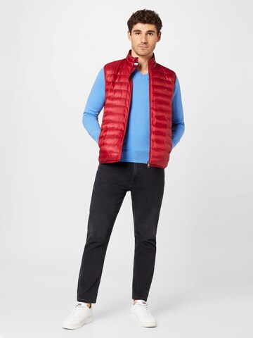 TOMMY HILFIGER Regular Vest in Red