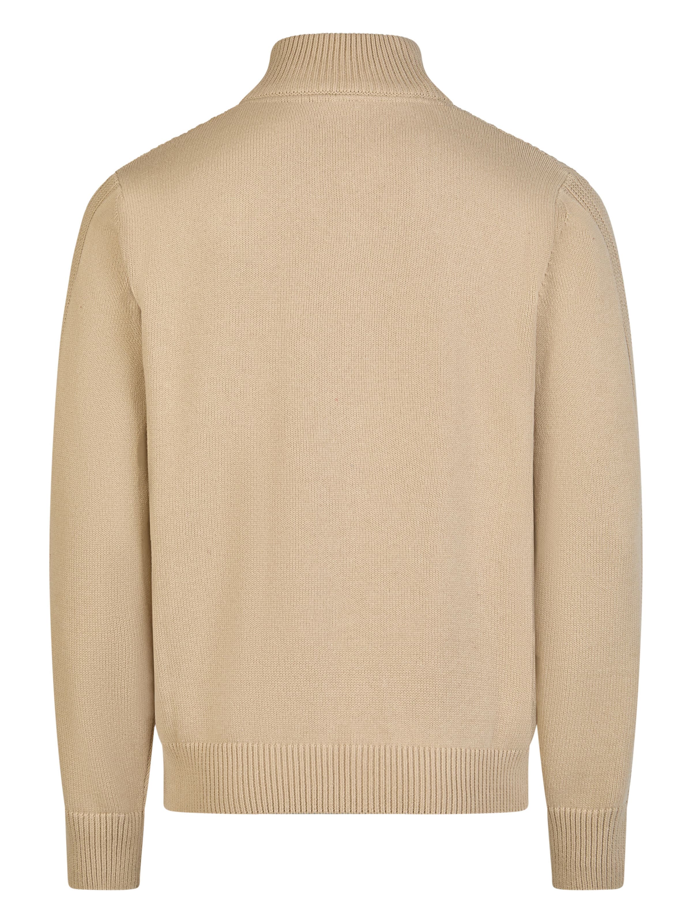 PIERRE CARDIN Gebreid vest in Bruin