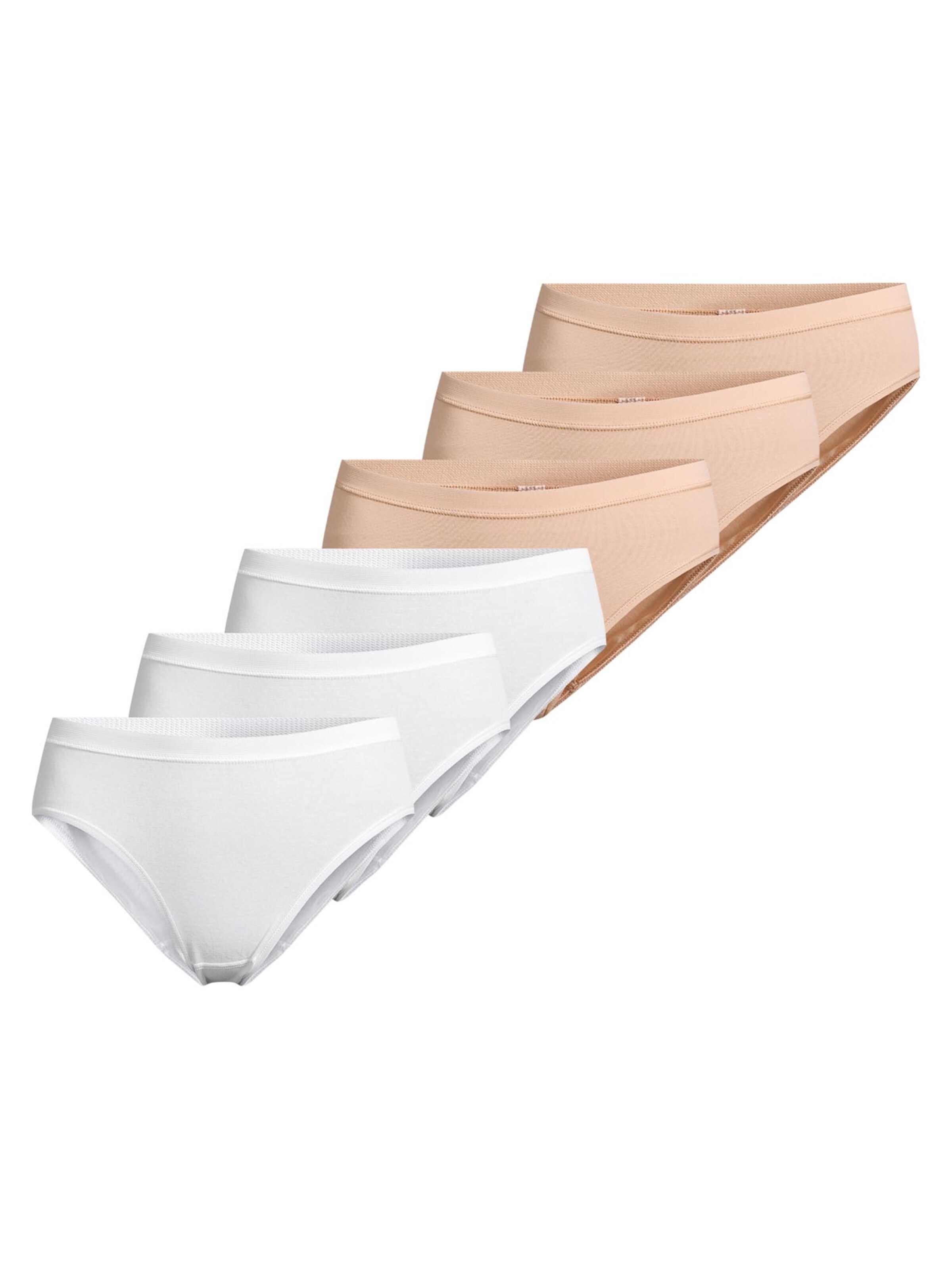 CON-TA Slip 'Feinripp' in Beige: voorkant