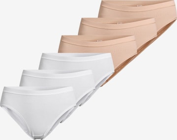 CON-TA Slip 'Feinripp' in Beige: voorkant