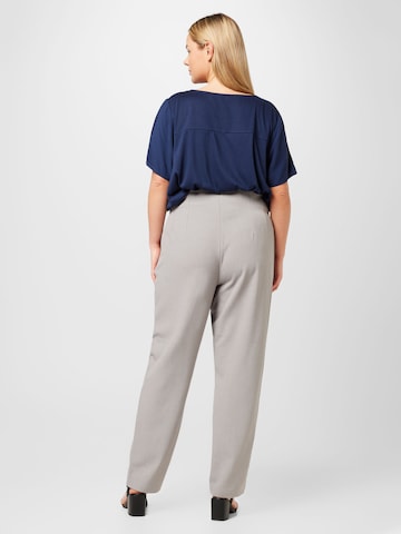 Vero Moda Curve - regular Pantalón 'KIRA LOA' en gris