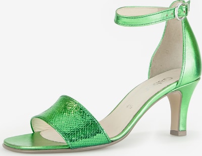 Sandalo con cinturino GABOR di colore verde erba, Visualizzazione prodotti