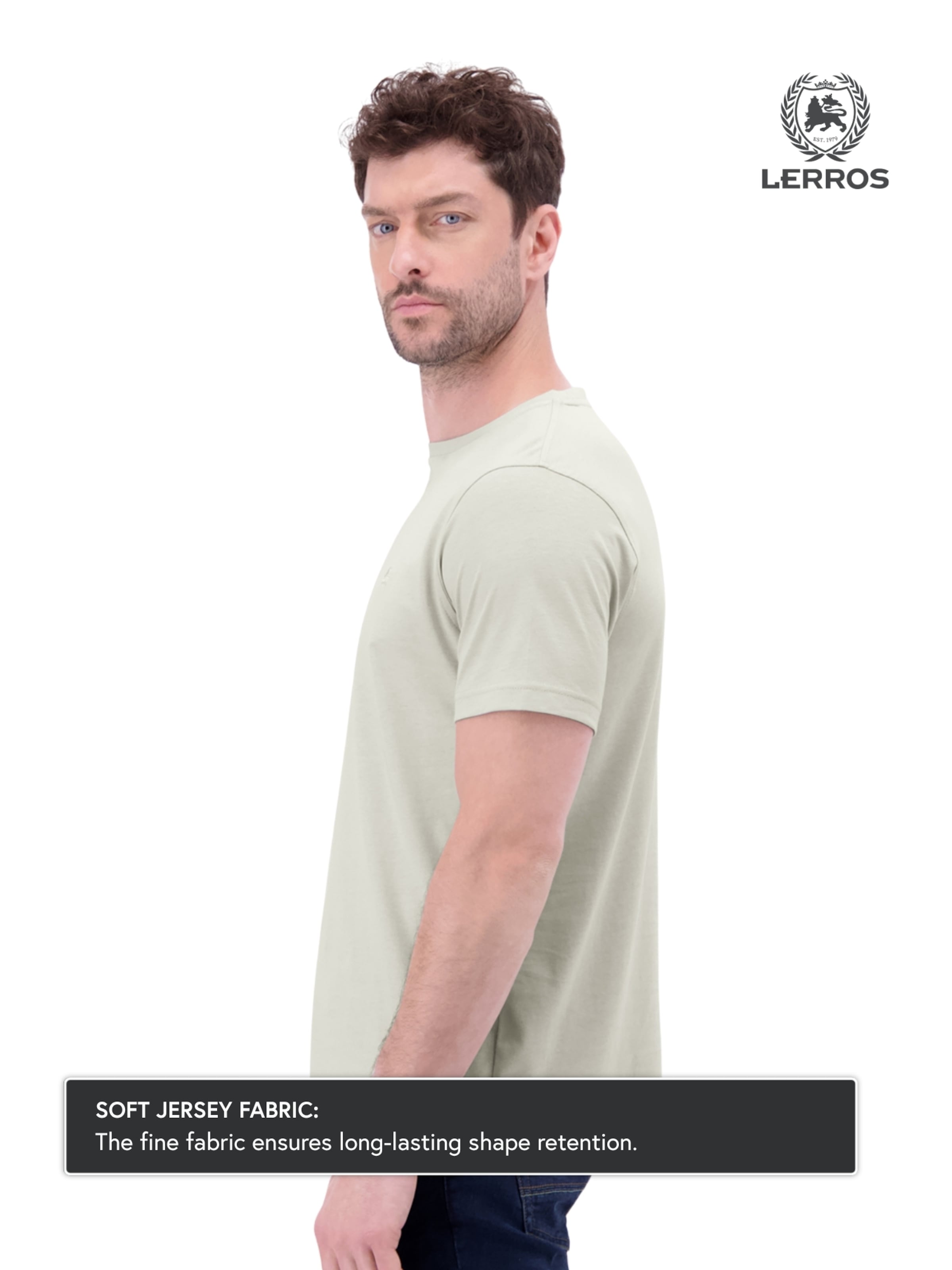 LERROS Shirt in Grey