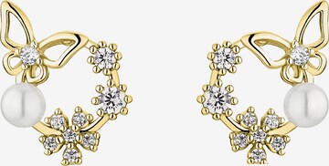 Boucles d'oreilles 'Tirza' Heideman en or : devant