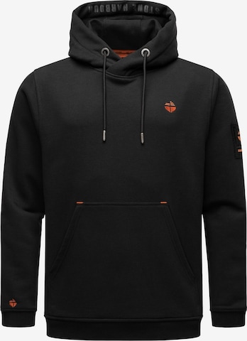 STONE HARBOUR - Sudadera 'Bodo Shain' en negro: frente