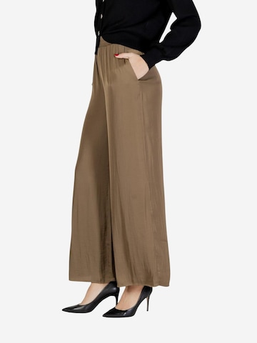 Wide leg Pantaloni '261-PWENDA' di Morgan De Toi in verde
