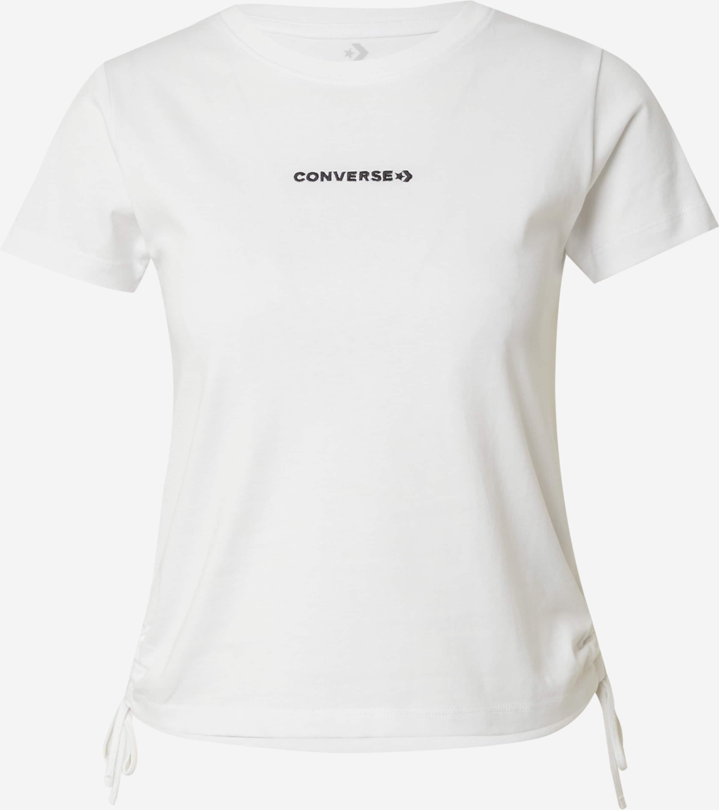 CONVERSE T-Shirt 'Wordmark' in Weiß | ABOUT YOU