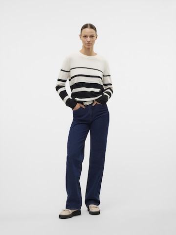 VERO MODA Trui 'VMPlaza' in Bruin