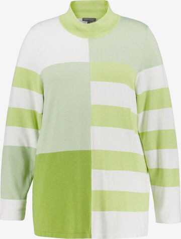 Ulla Popken Sweater in Green: front