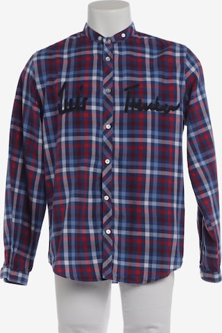 Luis Trenker Freizeithemd / Shirt / Polohemd langarm M in Mischfarben: Vorderseite